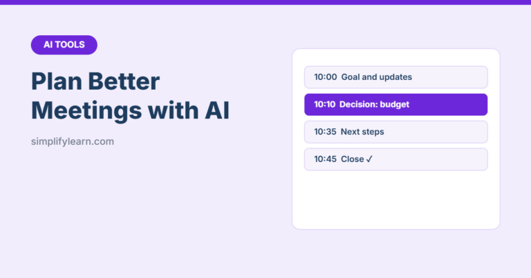 How to Plan Better Meetings with AI (Agendas, Prep and Follow-Up)