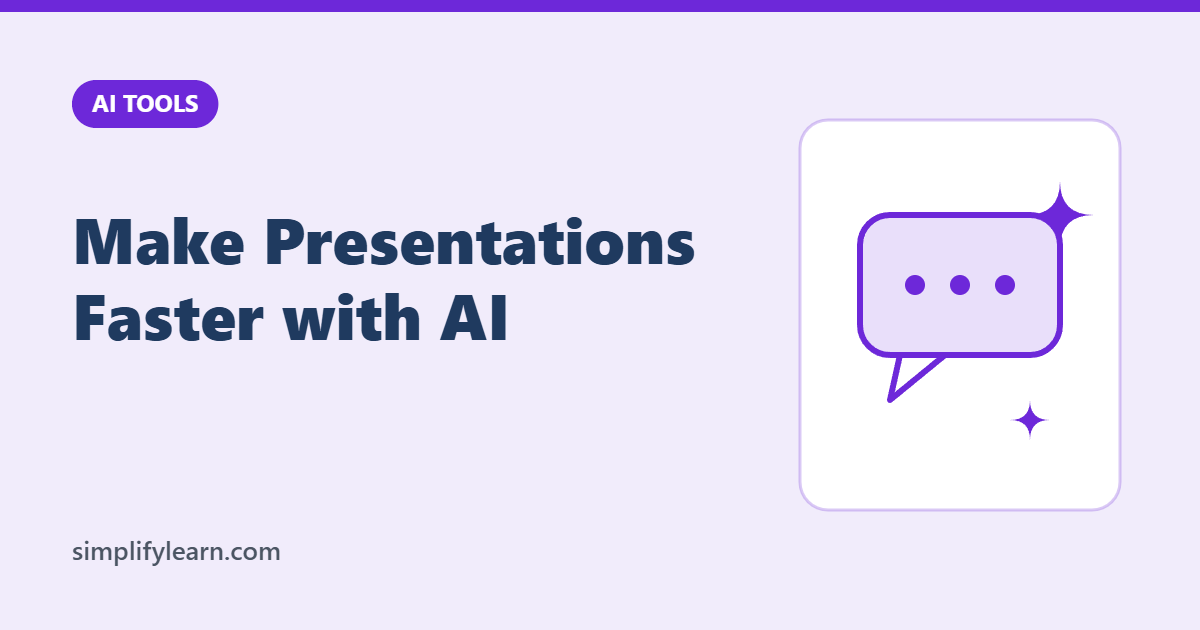Make Presentations Faster with AI
