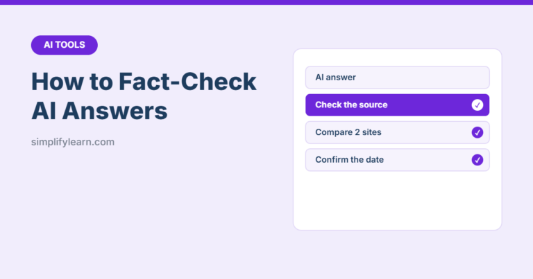 How to Fact-Check AI Answers (A 5-Step Method)