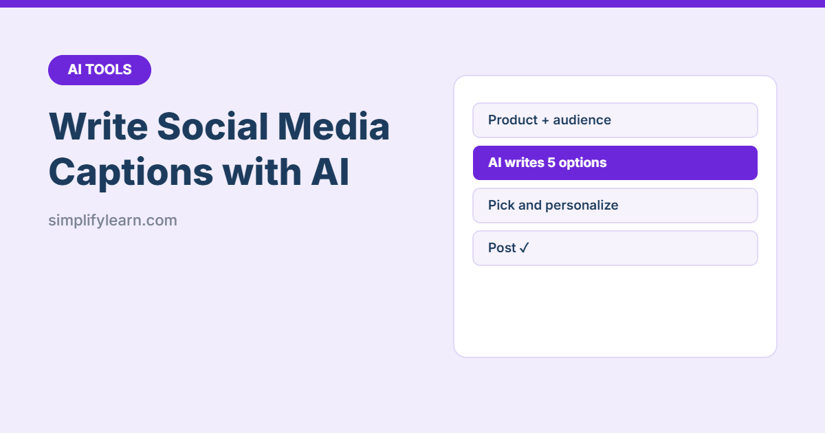 How to Write Social Media Captions with AI (That Don't Sound Like AI)