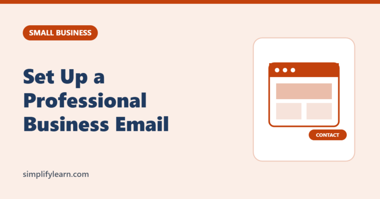 Set Up a Professional Business Email