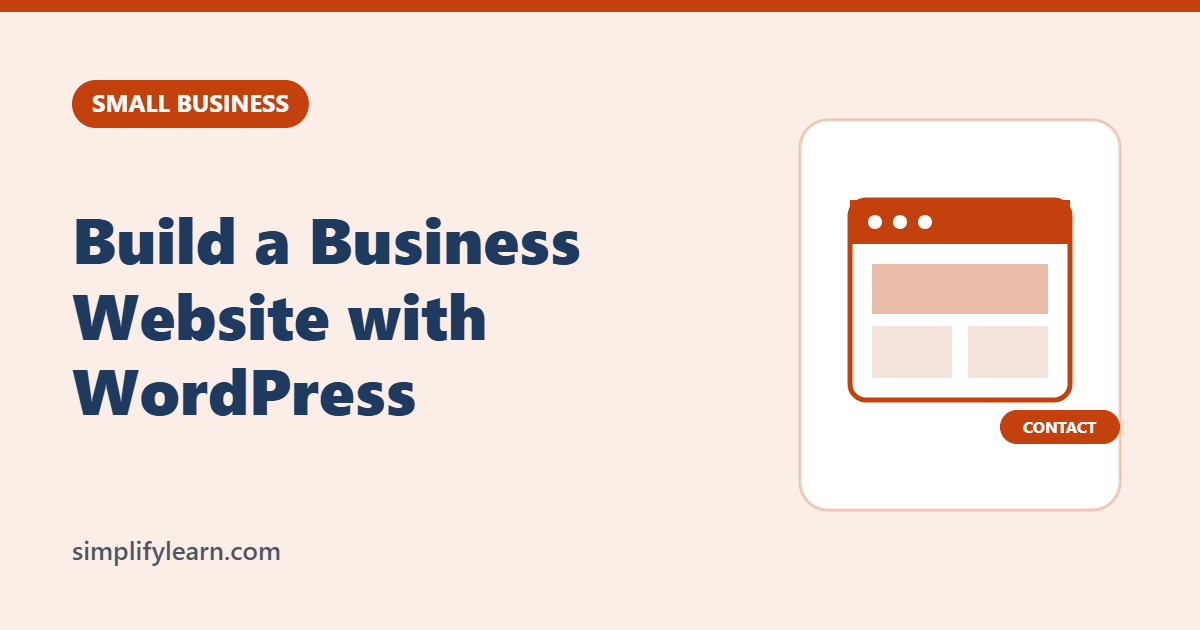Build a Business Website with WordPress