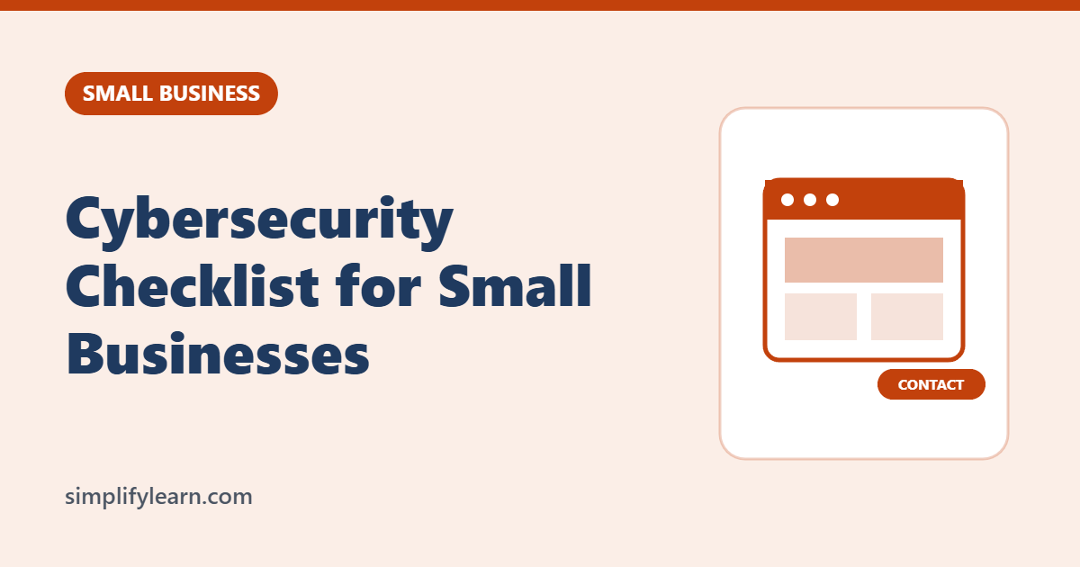 Cybersecurity Checklist for Small Businesses