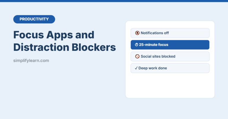 Focus Apps and Distraction Blockers: How to Stop Getting Interrupted