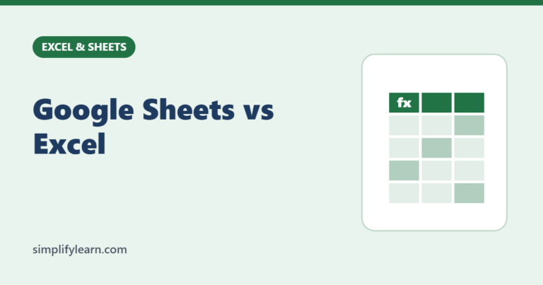 Google Sheets vs Excel