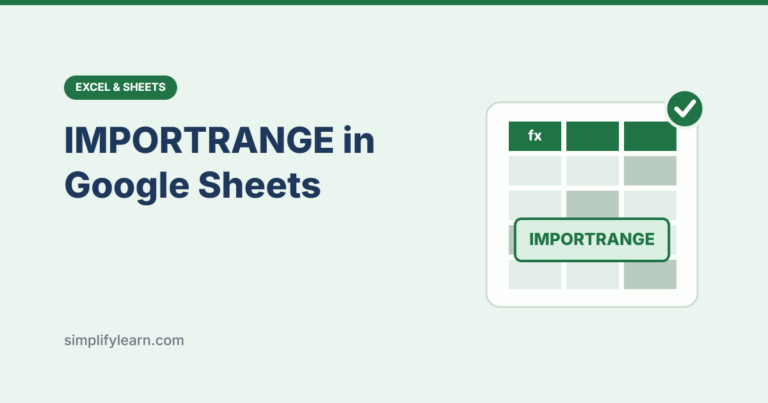 Spreadsheet illustration for the IMPORTRANGE function in Google Sheets
