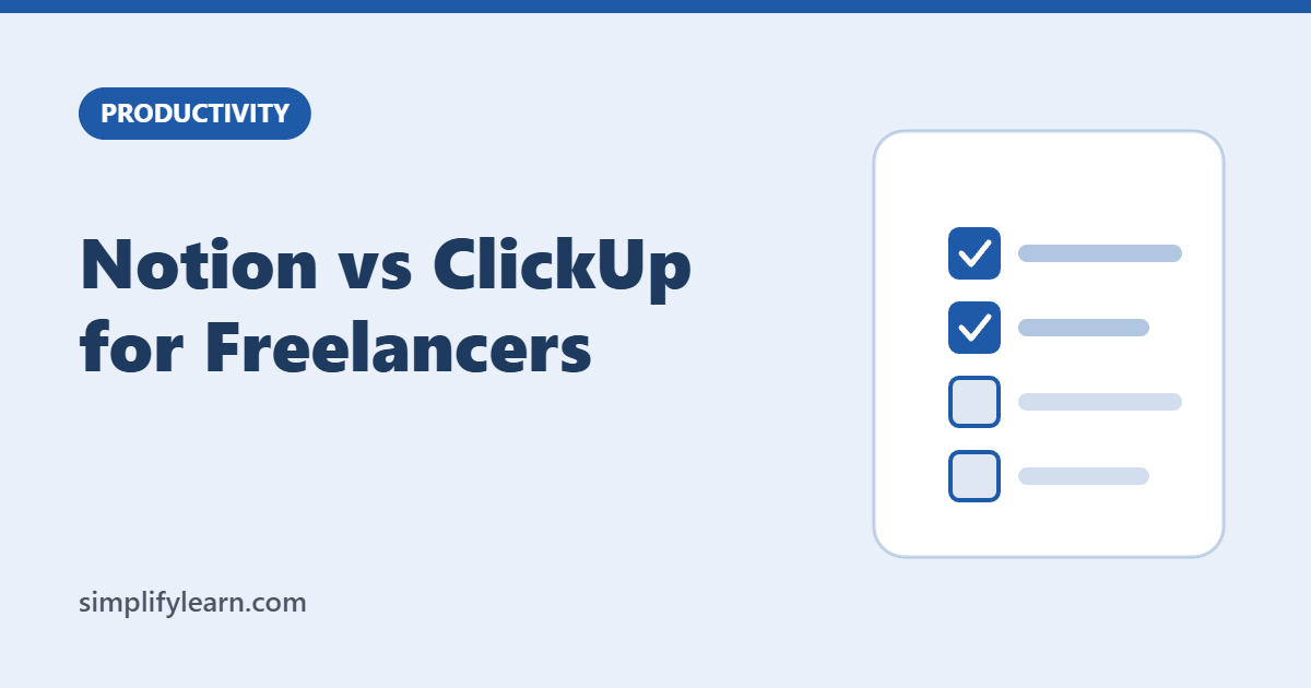 Notion vs ClickUp for Freelancers