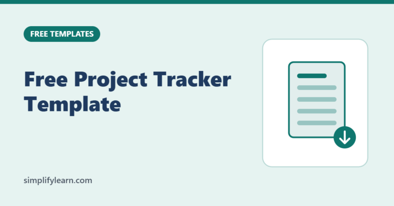 Free Project Tracker Template